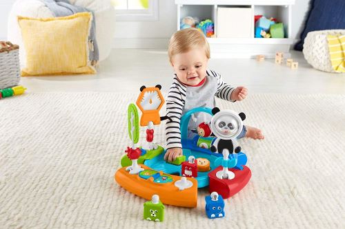 Siege D Activites Bebe Transformable En Table Fisher Price Jeu D Eveil Achat Prix Fnac