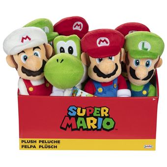 SUPER MARIO - Yoshi Rouge - Peluche 20cm : : Peluche  Together Plus Nintendo