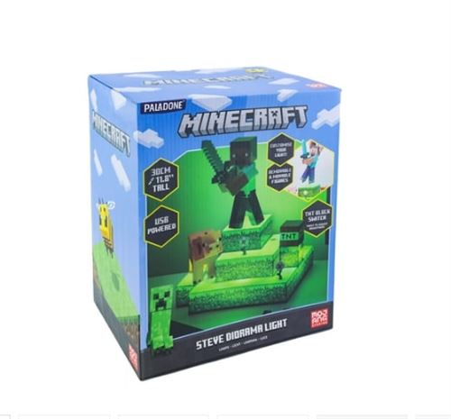 Lampe Multicolore Minecraft- Figurative