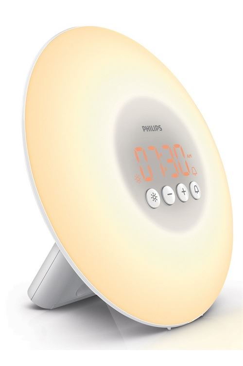 12€94 sur Réveil lumineux Philips Eveil Lumière simulateur d'aube  HF3500/01, Montre, Top Prix