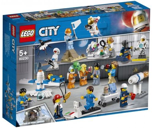 60230 Ensemble de figurines : la recherche et le developpement spatiaux LEGO City