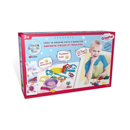 Pâte à modeler CréaPat Emporte pièces et rouleau