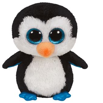 Peluche Ty Beanie Boo s Waddles Le pinguin 15cm Poupee Achat prix fnac