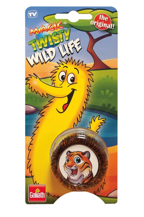 Peluche animée Goliath Magic Twisty Wild Life