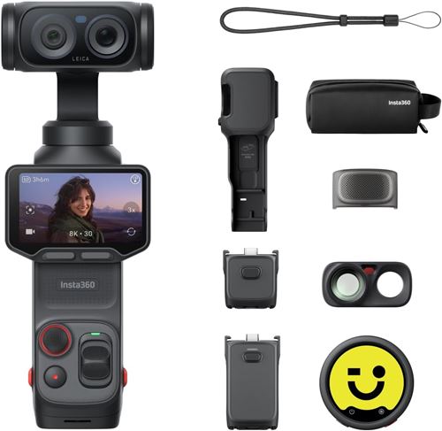 Caméra sport Insta360 Luna Ultra Creator Bundle Cosmic