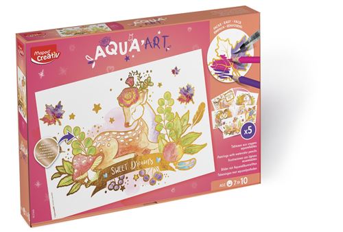 Maped Creativ Multicolore Dessin Et Coloriage Enfant Maped Creative Aqua'art Tableaux Aquarellables Maxipack