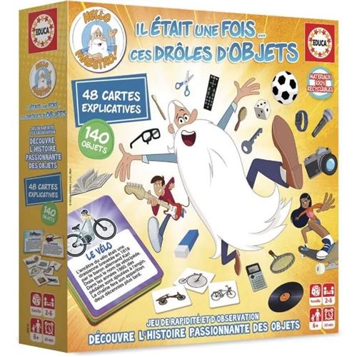 Jeu D’Ambiance Educa 20010 – Il Était Une Fois... Ces Drôles D'Objets - vue 2