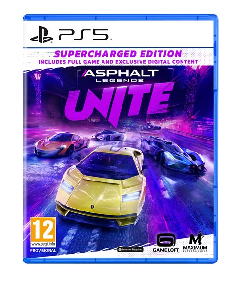 Asphalt Legends Unite Supercharged Edition PS5