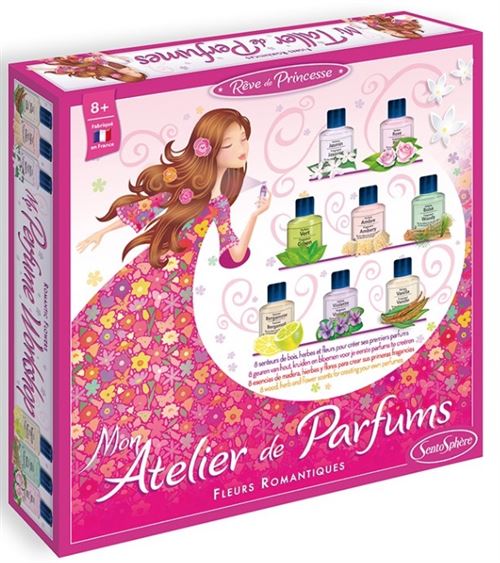 Mon atelier de parfums fleurs romantiques