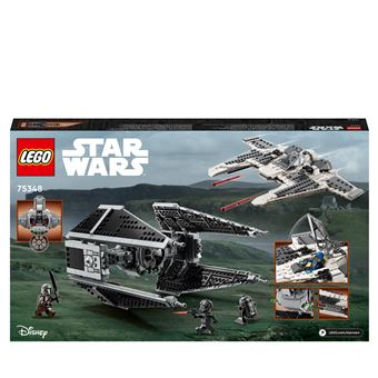 LEGO® Star Wars 75348 Le chasseur Fang Mandalorien contre le TIE Interceptor™