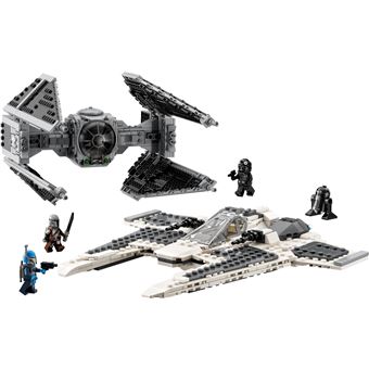 LEGO® Star Wars 75348 Le chasseur Fang Mandalorien contre le TIE Interceptor™