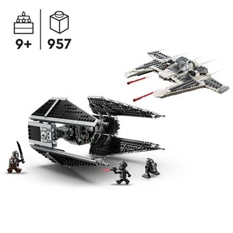 LEGO® Star Wars 75348 Le chasseur Fang Mandalorien contre le TIE Interceptor™