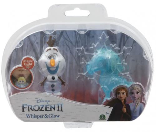 Pack 2 figurines lumineuses Disney Frozen La Reine des Neiges 2 Olaf et The Nokk