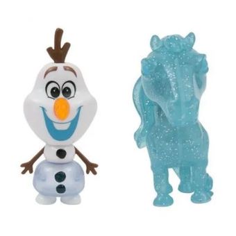 Pack 2 figurines lumineuses Disney Frozen La Reine des Neiges 2 Olaf et The Nokk