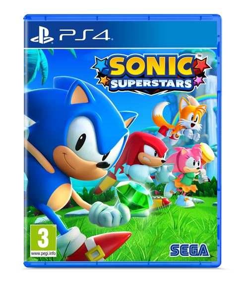 Pochette avant du jeu Sonic Superstars PS4