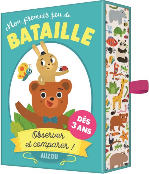 Boite de Jeu classique Auzou Premier Jeu de Bataille
