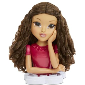 Princess Coralie - Tête à coiffer et à maquiller (25 cm) au meilleur prix
