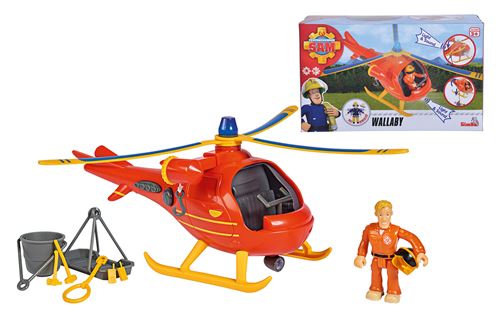 L'hélicoptère Simba Sam le Pompier Wallaby