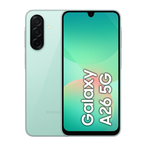 Samsung Galaxy A26 5G 17 cm (6.7") Dual-SIM Android 15 USB Typ-C 8 GB 256 GB 5000 mAh Mintfarbe