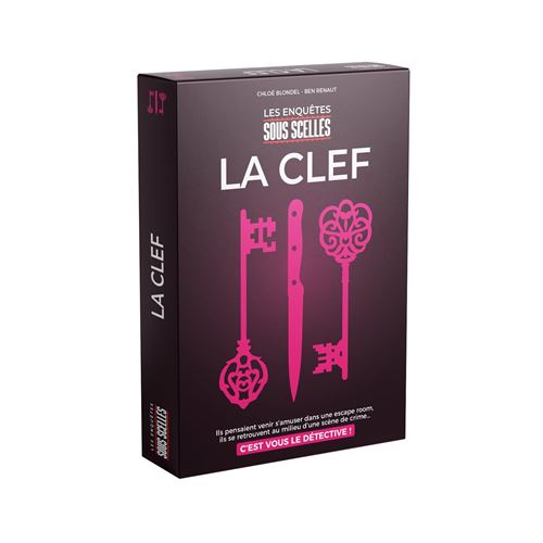 Jeu d'enquête Gigamic La Clef