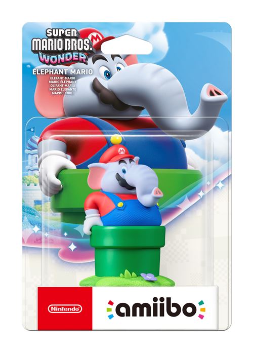 Figurine Amiibo Mario Éléphant • Collection Super Mario - vue 2