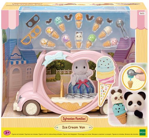 Sylvanian Family 5651 : Le marchand de glace ambulant Epoch d'enfance - vue 4