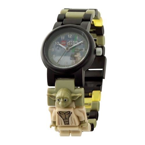 Montre enfant Lego Star Wars avec figurine Yoda 2017
