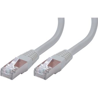 Câble réseau Ethernet RJ-45 Cat 6 S/FTP Erard 30 m Blanc - 1