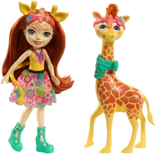 Coffret Enchantimals Balade Zoo Girafe Gillian
