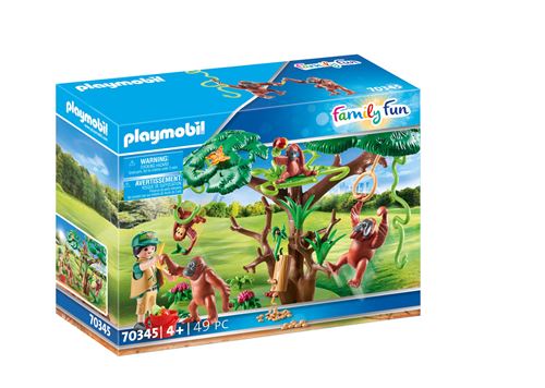 Playmobil Family Fun 70345 Orangs outans primitifs dans l'arbre