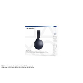 Casque sans fil Sony PS4 PS5 Pulse 3D Midnight Black