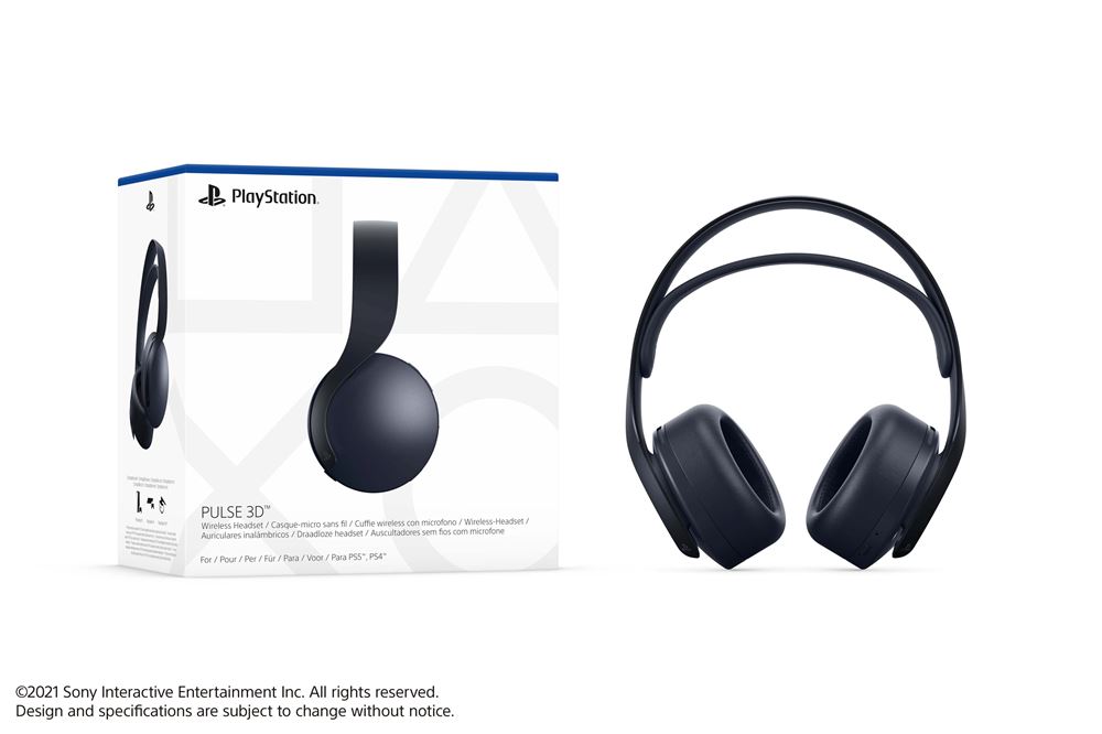 Casque sans fil Sony PS4 PS5 Pulse 3D Midnight Black Casque pour