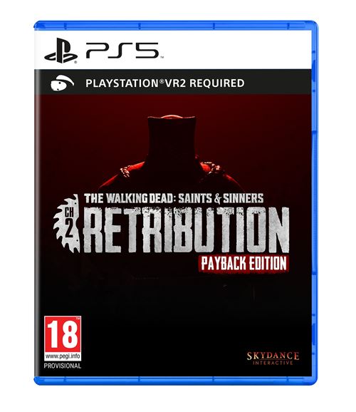 Pochette avant du jeu The Walking Dead Saints and Sinners Chapter 2 Retribution Payback Edition PSVR 2 PS5