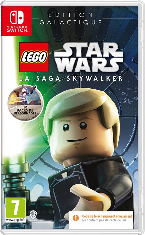 Lego SW Saga Skywalker Galactique Edition Nintendo Switch CIB
