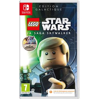 Lego SW Saga Skywalker Galactique Edition Nintendo Switch CIB