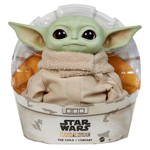 Figurine Peluche Star Wars The Mandalorian The Child Bebe Yoda Refurbished Reepeat