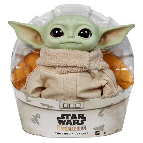 Figurine Peluche Star Wars The Mandalorian The Child bébé Yoda
