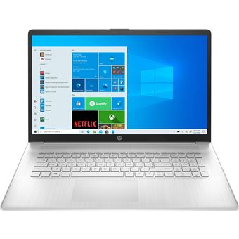 PC Portable HP 17-cn0301nf Intel Core i5 8 Go RAM 512 Go SSD Argent naturel - 1