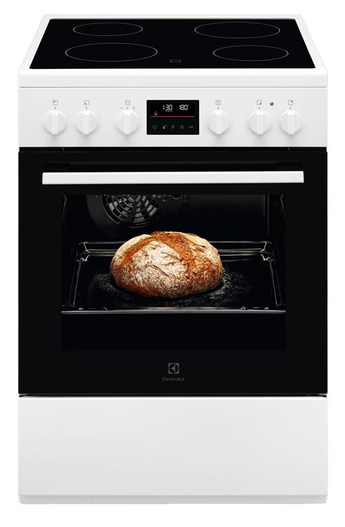 Cuisinière Vitrocéramique Electrolux Série 500 Surroundcook® Ekr648922W 8700 W Blanc