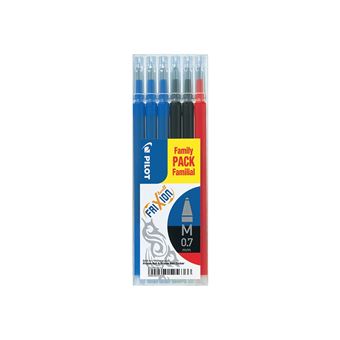 Set de 6 Recharges Pilot Pen pour Frixion Ball 07