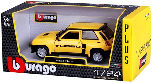 Solido Renault 5 Turbo #4 yellow 1980 1:18 (S1801314) au meilleur prix sur