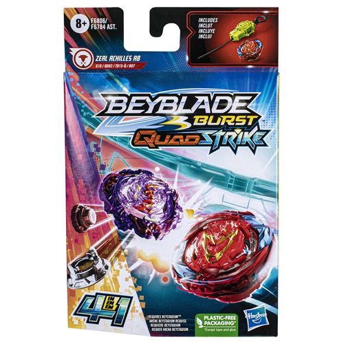 Jeu De Plein Air Beyblade Burst Quadstrike Starter Pack Modèle Aléatoire