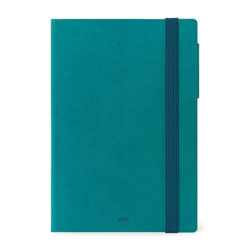 Agenda Civil Legami 2023 12 Mois Semainier Medium Avec Notes Bleu Pétrole