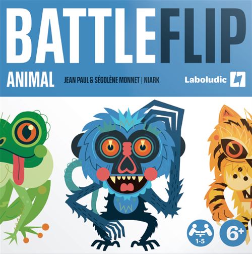 Jeu D’Ambiance Laboludic Battle Flip Animaux