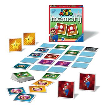 Loto mémo et domino Grand memory Super Mario