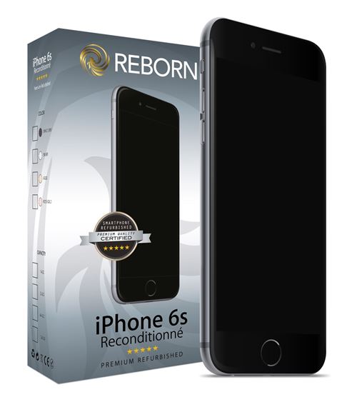 Apple iPhone 6S 16 Go Reconditionné Grade A+ Reborn Gris sidéral