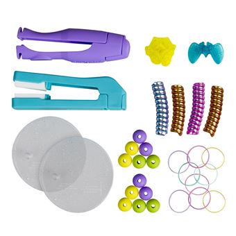 2 Poupées cheveux magiques Silverlit Curligirls et leur animal de compagnie