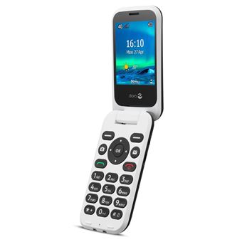 Téléphone portable seniors Doro 5860 2,4 Gris - Téléphone portable basique  - Achat & prix