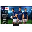 TV QD Mini-LED Tcl 65C89B 164 cm 4K UHD Aluminium brossé
