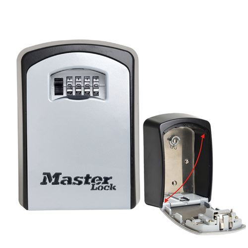 Master Lock Boite A Clés Sécurisée - Format Xl - Coffre A Clé - Rangement Tres Grande Capacité